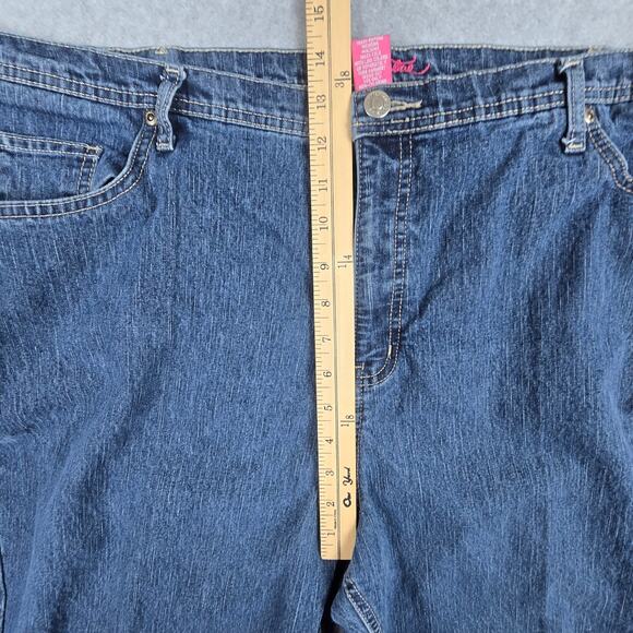 Liz & Me Signature 24WP Womens Cropped/Capri Length Jeans 42" Waist - Picture 9 of 12